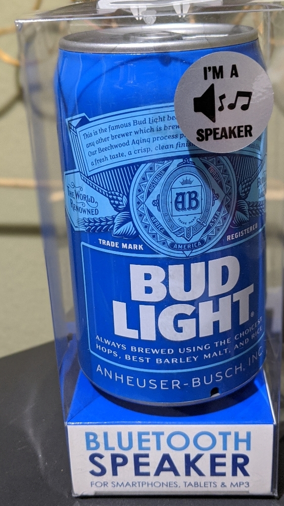 Bluetooth Bud Light Speaker